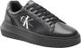 Calvin Klein Plateausneakers CHUNKY CUPSOLE MONO LTH WN vrijetijdsschoen lage schoen veterschoen met ck-opdruk aan de zijkant - Thumbnail 7