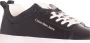 Calvin Klein Zwarte Leren Sneakers Black Heren - Thumbnail 9