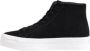 Calvin Klein Jeans Zwarte Leren Sneakers met Rubberen Zool Black Dames - Thumbnail 8