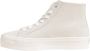 Calvin Klein Jeans Suède Veterschoenen Flatform Dames Beige Dames - Thumbnail 10