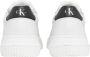 Calvin Klein Plateausneakers CHUNKY CUPSOLE MONO LTH WN vrijetijdsschoen lage schoen veterschoen met ck-opdruk aan de zijkant - Thumbnail 11