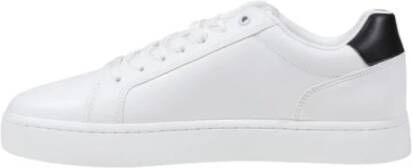 Calvin Klein Jeans Witte Leren Sneakers