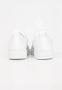 Calvin Klein Jeans Leren Vetersluiting Effen Patroon Sneakers White Heren - Thumbnail 4