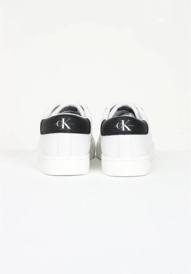 Calvin Klein Jeans Witte Sneakers voor Heren White Heren