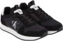 Calvin Klein Jeans Zwarte casual textielsneakers oor heren Black Heren - Thumbnail 5