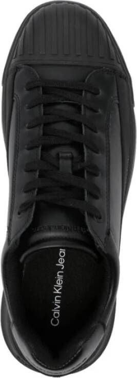 Calvin Klein Jeans Zwarte Chunky Cupsole Sneakers