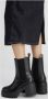 Calvin Klein Jeans Zwarte Chunky Heeled Chelsea Enkellaarzen - Thumbnail 2