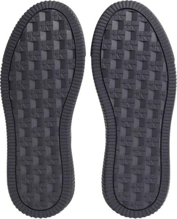 Calvin Klein Jeans Zwarte Chunky Sneakers voor Vrouwen Black Dames