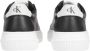 Calvin Klein Plateausneakers CHUNKY CUPSOLE MONO LTH WN vrijetijdsschoen lage schoen veterschoen met ck-opdruk aan de zijkant - Thumbnail 9