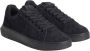 Calvin Klein Zwarte Leren Sneakers Baskets Black Heren - Thumbnail 3