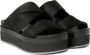 Calvin Klein Jeans Zwarte Platte Sandaal Webbing Black Dames - Thumbnail 3