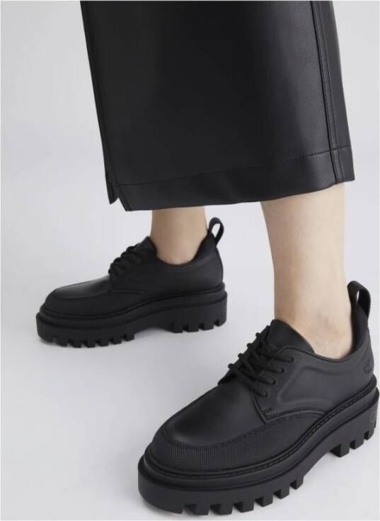 Calvin Klein Jeans Zwarte Veterschoen Derby Zakelijke Schoenen