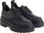 Calvin Klein Jeans Laceup Flatform Schoenen Collectie Samenstelling Black Dames - Thumbnail 7