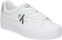 Calvin Klein Plateausneakers VULC FLATFORM LACEUP LTH vrijetijdsschoen halve schoen veterschoen met gepolsterde schacht - Thumbnail 23