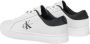 Calvin Klein Witte polyester sneakers met veters contrastdetails print logo White Dames - Thumbnail 18