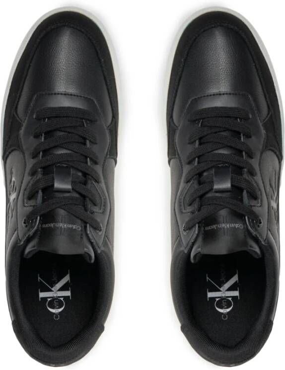 Calvin Klein Klassieke Leren Sneakers Multicolor Black Heren