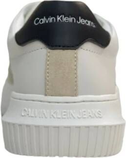 Calvin Klein Klassieke Witte Sneakers voor Dagelijks Gebruik Multicolor Heren