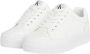 Calvin Klein Klassieke Witte Sneakers White Dames - Thumbnail 2