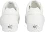 Calvin Klein Klassieke Witte Sneakers White Dames - Thumbnail 4
