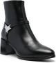 Calvin Klein Klassieke Zwarte Enkellaars Black Dames - Thumbnail 3