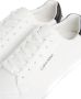 Calvin Klein Witte polyester sneakers met veters print contrastdetails logo White Heren - Thumbnail 10