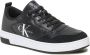 Calvin Klein YM0YM00574 Basket Cupsole Low Heren Sneaker 0GM-Zwart-B.Wit - Thumbnail 3
