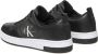 Calvin Klein YM0YM00574 Basket Cupsole Low Heren Sneaker 0GM-Zwart-B.Wit - Thumbnail 4