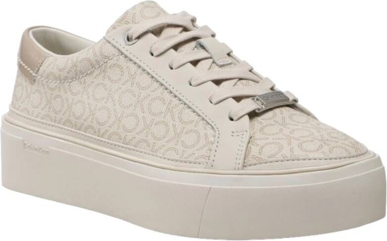 Calvin Klein Lage Sneakers Black Dames