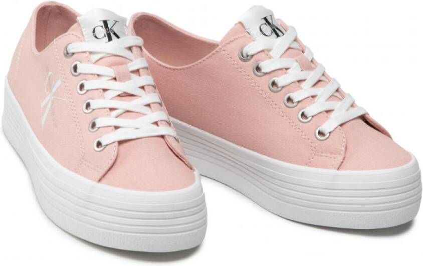 Calvin Klein Lage Sneakers Pink Dames