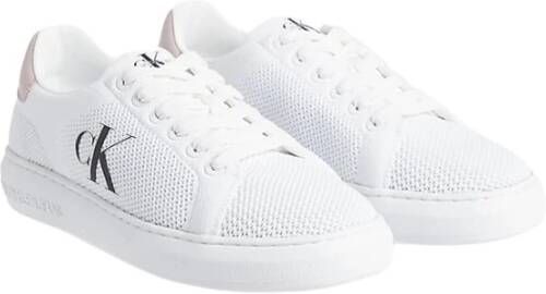Calvin Klein Lage Sneakers White Dames