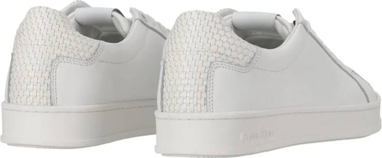 Calvin Klein Lage Top Geweven Veterschoenen