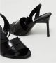 Calvin Klein Leren Sandalen Black Dames - Thumbnail 3