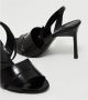 Calvin Klein Leren Sandalen Black - Thumbnail 4