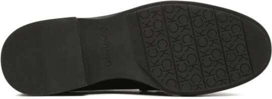 Calvin Klein Logo Detail Loafers Black Dames