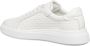 Calvin Klein Logo Patroon Veterschoenen White Heren - Thumbnail 6
