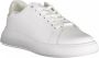 Calvin Klein Logo Sneaker voor dames met Contrasterende Details White Dames - Thumbnail 2