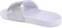 Calvin Klein Metallic Logo Slide Sandalen - Thumbnail 2