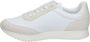 Calvin Klein Sportieve Beige Veterschoenen met Contrastdetails Beige Dames - Thumbnail 14
