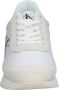 Calvin Klein Sportieve Beige Veterschoenen met Contrastdetails Beige Dames - Thumbnail 15