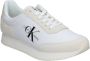Calvin Klein Sportieve Beige Veterschoenen met Contrastdetails Beige Dames - Thumbnail 16