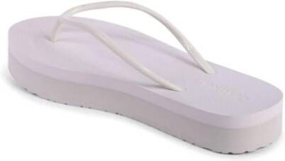 Calvin Klein Paarse Teenslipper Comfortabele Casual
