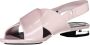Calvin Klein Platte Rose Sandalen voor Vrouwen Pink Dames - Thumbnail 3