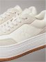 Calvin Klein Plateausneakers BOLD FLATF LOW LACE TUMB LTH veterschoenen lage schoen vrijetijdsschoen met zij ck-logo - Thumbnail 5
