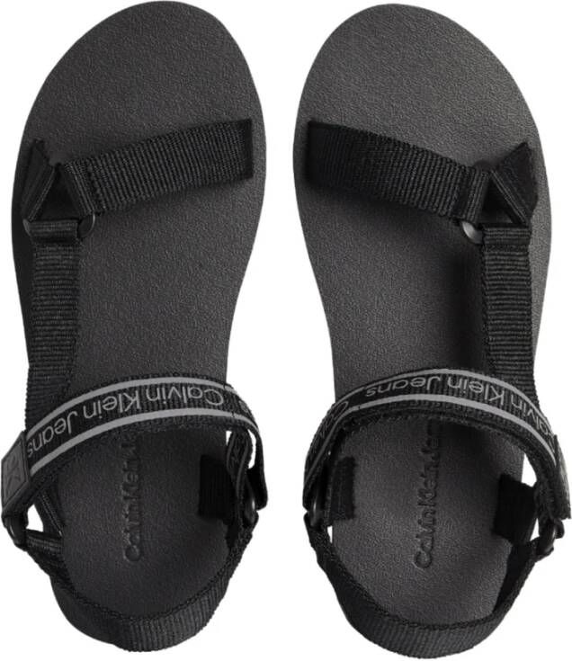 Calvin Klein prefresato sandal 1 Zwart Heren