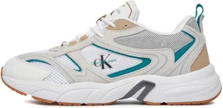 Calvin Klein Retro Su-Mesh Sneakers Multicolor Heren