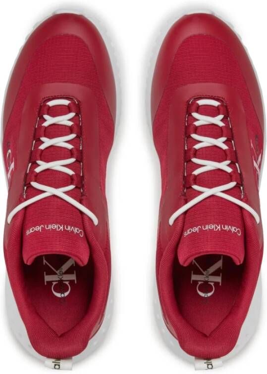 Calvin Klein Rode EVA Runner Sneakers Red Heren
