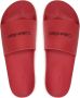 Calvin Klein Rood Logo Relief Platte Schoenen Red Heren - Thumbnail 3