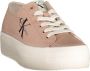 Calvin Klein Jeans Vulc Flatform Essent Yw0Yw010300J1 Beige Dames - Thumbnail 6