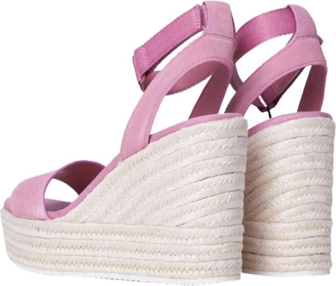 Calvin Klein Roze Sandalen Elegant Uniek Design Pink Dames