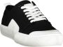 Calvin Klein Zwarte Katoenen Sneaker met Contrasterende Details Black Heren - Thumbnail 2